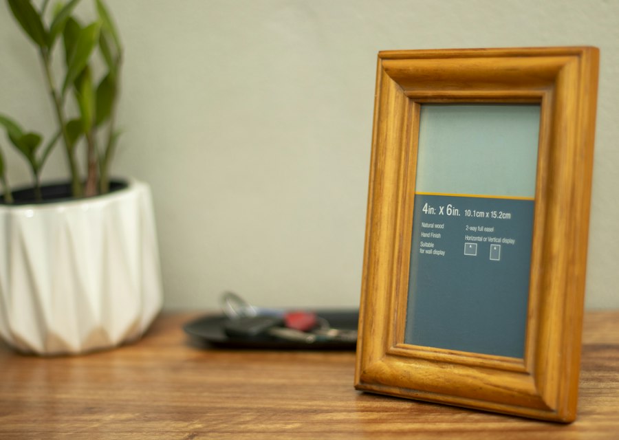 Porta-retrato personalizado em MDF